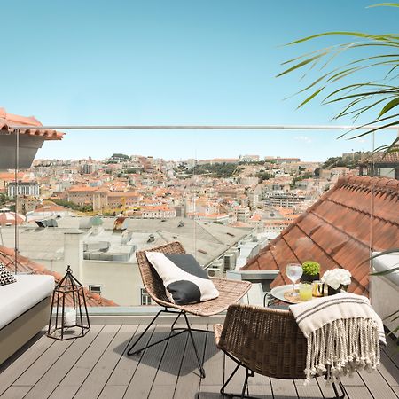 路米亚罗斯水疗酒店 Lisboa 外观 照片 The rooftop terrace