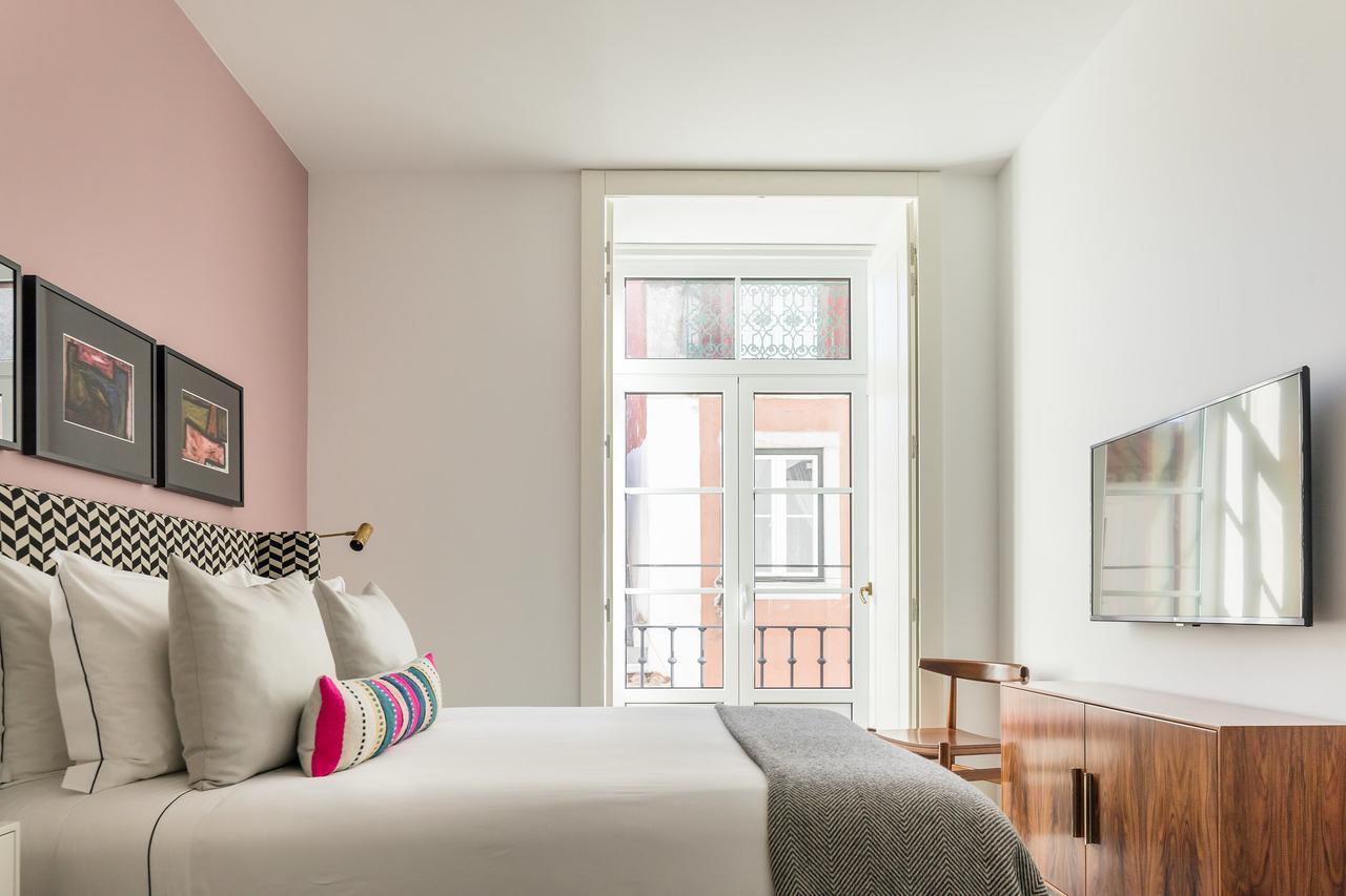 路米亚罗斯水疗酒店 Lisboa 外观 照片 A bedroom at the Hotel 57